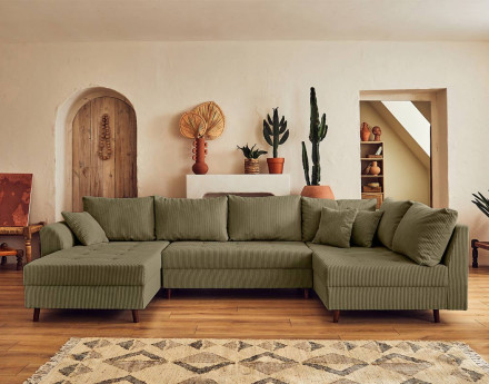 Canapé panoramique d'angle...