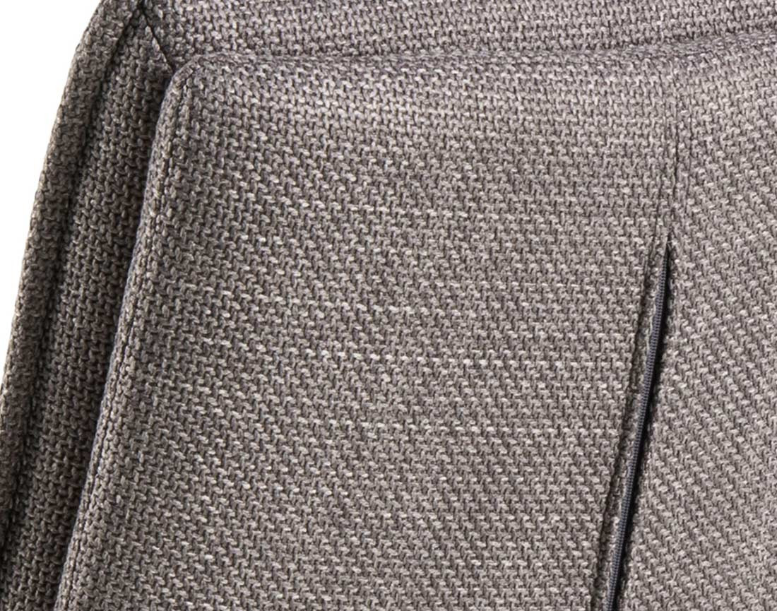 Lot de 2 tabourets ajustables et pivotants en tissu Alora