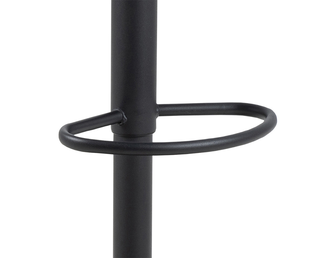 Lot de 2 tabourets ajustables et pivotants en tissu Alora