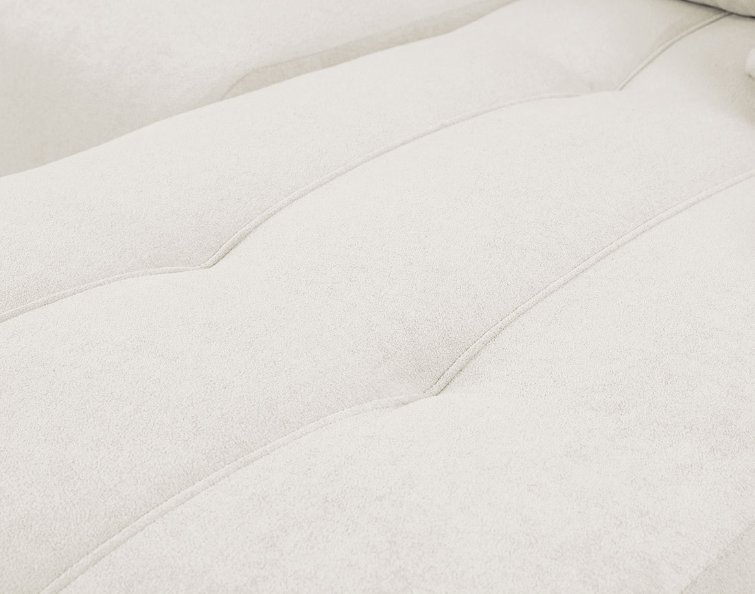 Canapé d'angle réversible 4 places convertible avec coffre en tissu Nicole Canapé d'angle réversible 4 places convertible avec coffre en tissu Nicole