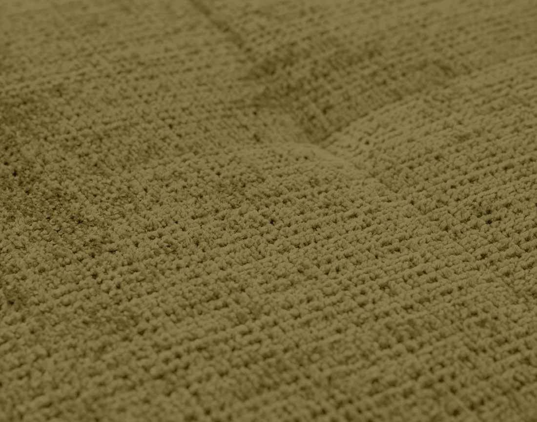 Canapé d'angle droit 4 places en velours texturé Rune