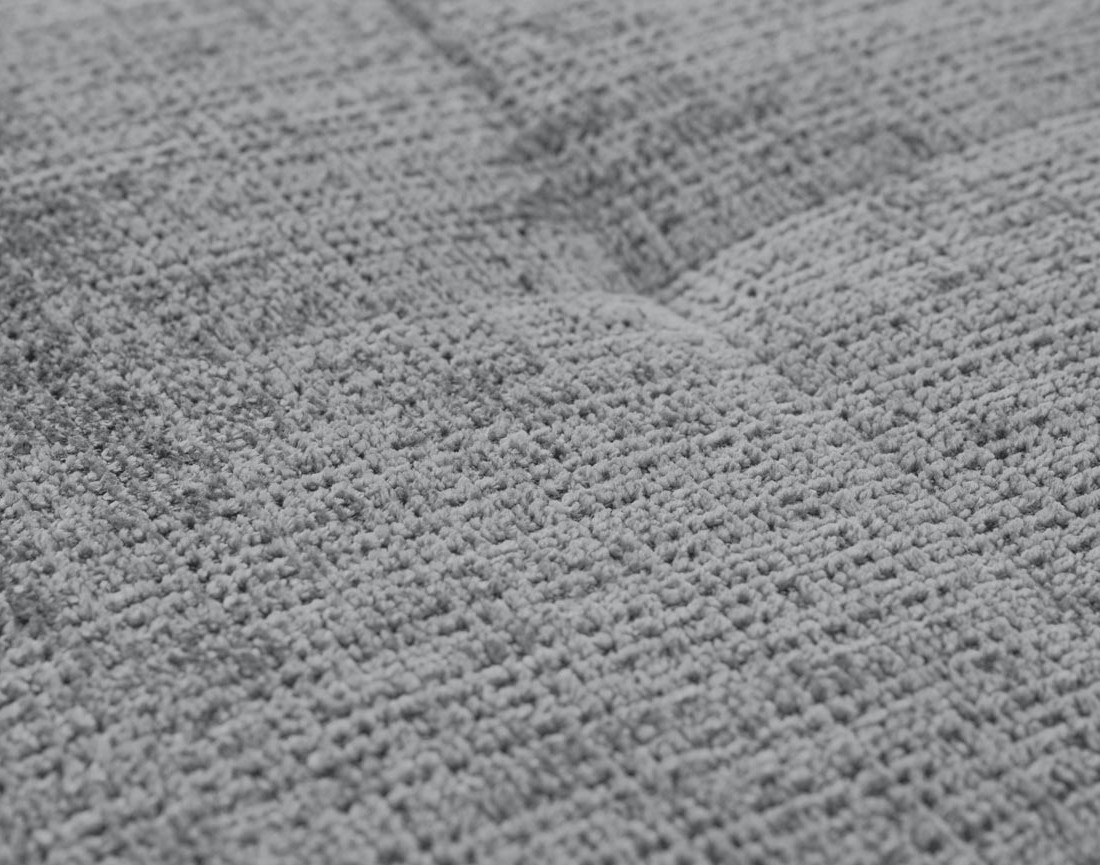 Canapé panoramique d'angle gauche 7 places en velours texturé Rune Canapé panoramique d'angle gauche 7 places en velours texturé Rune