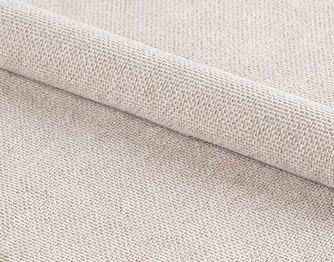 Lot de 2 chaises pivotantes pieds en acier en tissu chenille Juno