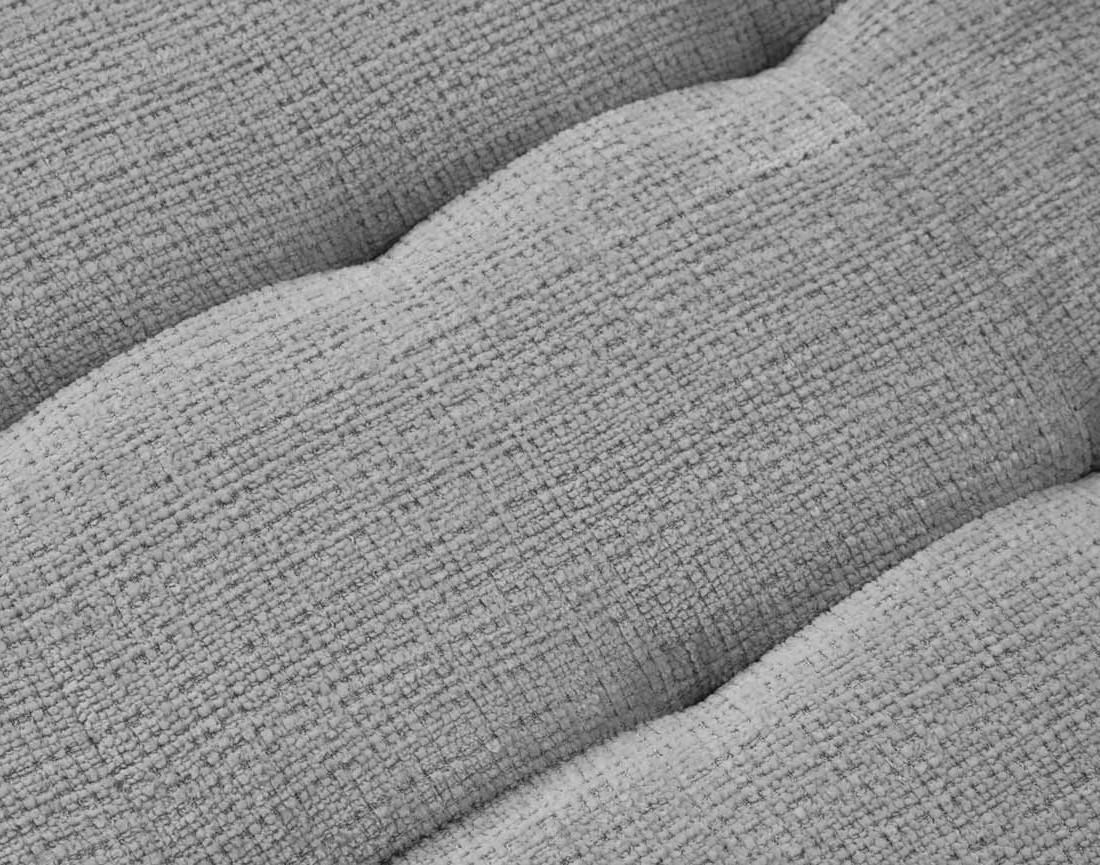 Canapé d'angle gauche 5 places convertible en velours texturé Anna Canapé d'angle gauche 5 places convertible en velours texturé Anna