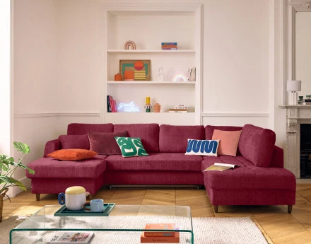 Canapé panoramique d'angle...