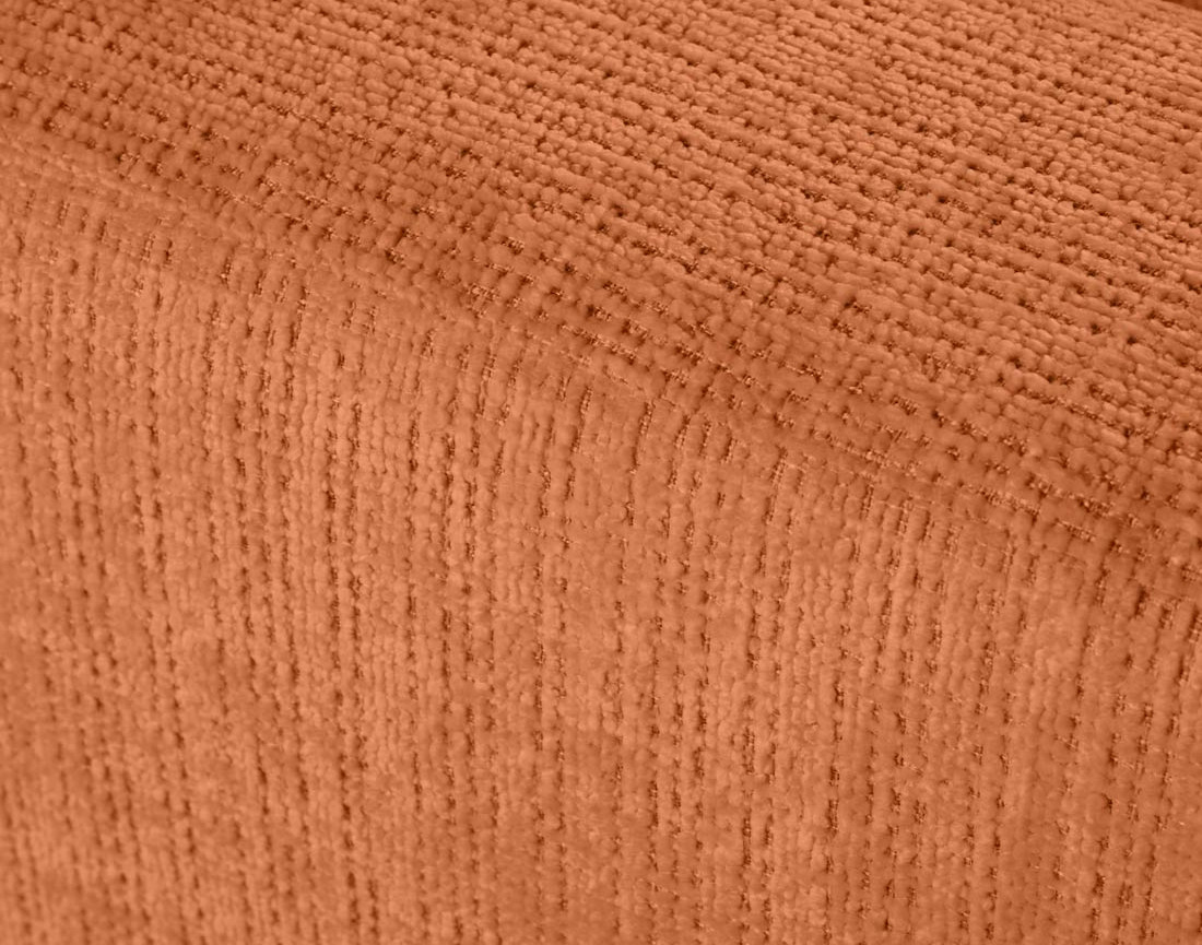 Canapé panoramique convertible avec coffre en velours texturé Miro