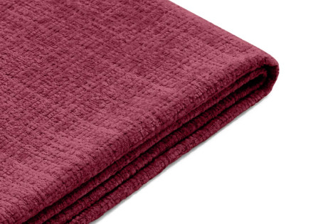 Housse en velours texturé pour canapé d'angle réversible 4 places