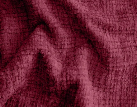 Housse en velours texturé pour canapé d'angle réversible 4 places