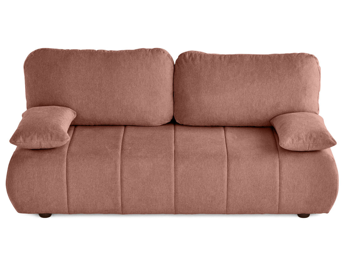 Canapé droit 3 places convertible avec coffre en tissu texturé Harper