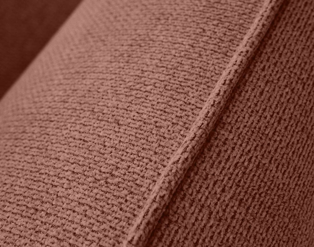 Canapé droit 3 places convertible en tissu texturé Arica Canapé droit 3 places convertible en tissu texturé Arica