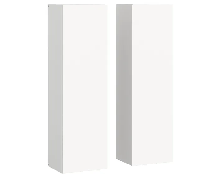 2 armoires murales blanc 110 cm Ethan 2 armoires murales blanc 110 cm Ethan