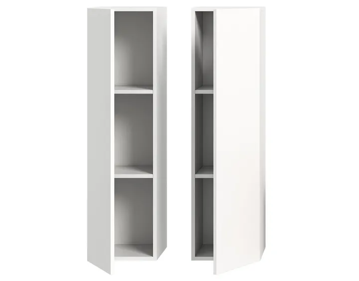 2 armoires murales blanc 110 cm Ethan 2 armoires murales blanc 110 cm Ethan