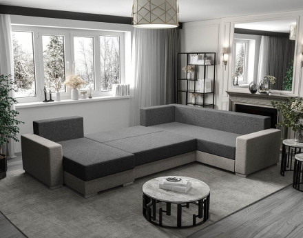 Canapé panoramique d'angle...