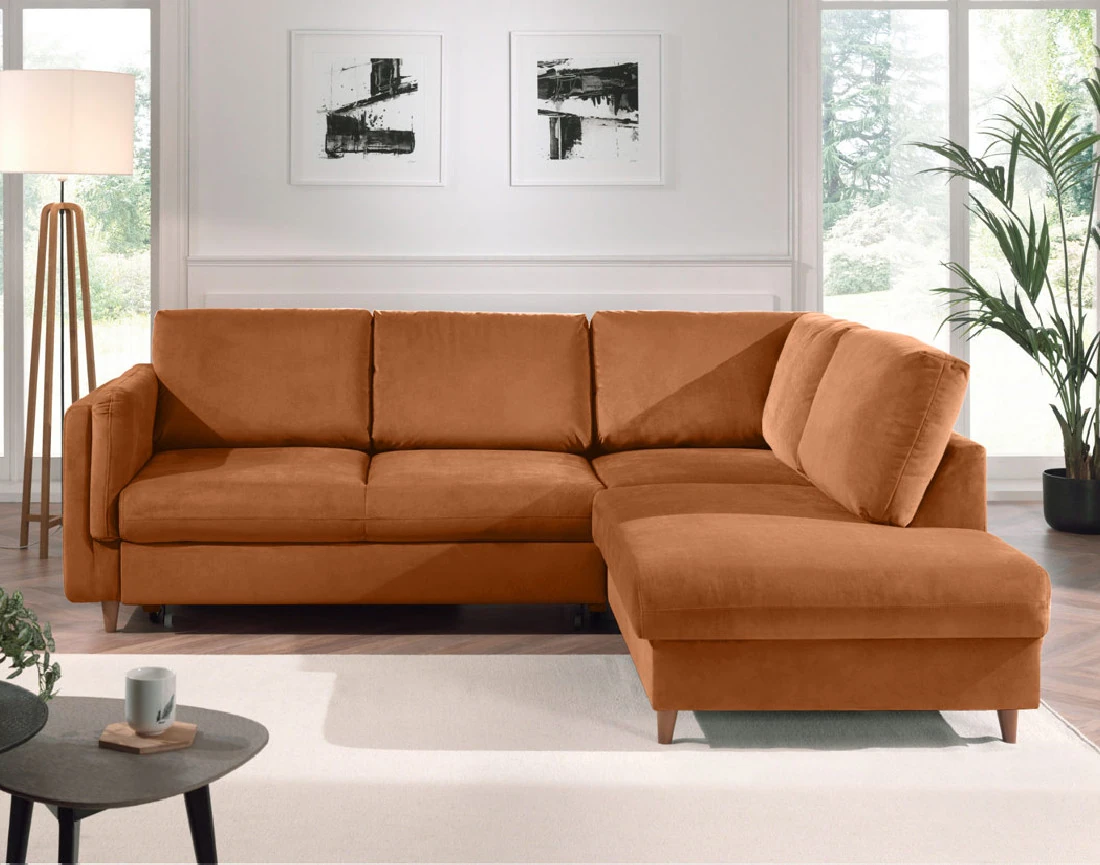 Canapé d'angle droit 5 places pour chien ou chat Brooke - Best Mobilier