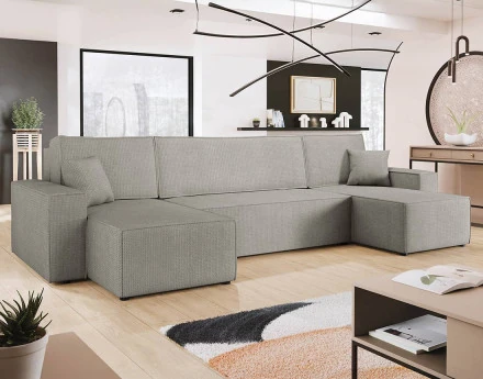 Canapé panoramique en U 7...