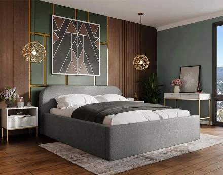 Lit coffre 180x200 cm en...