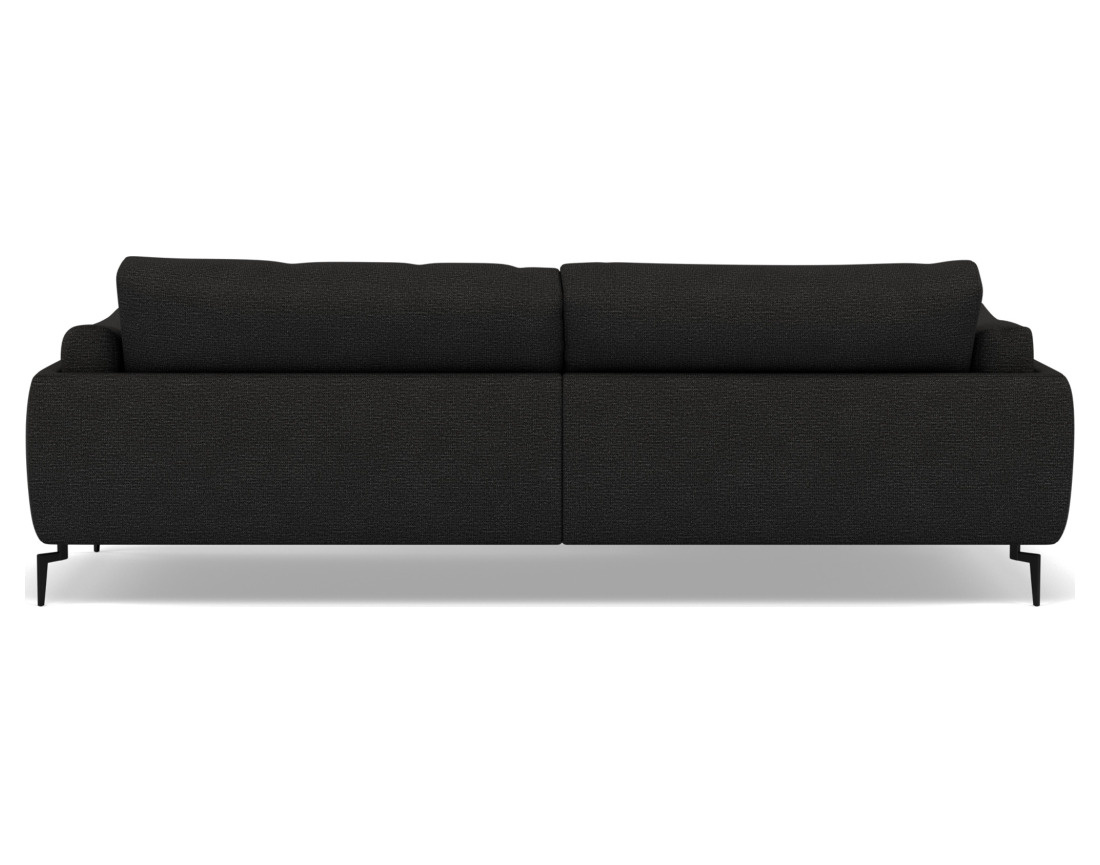 Canapé d'angle gauche 4 places en tissu texturé Carlos Canapé d'angle gauche 4 places en tissu texturé Carlos