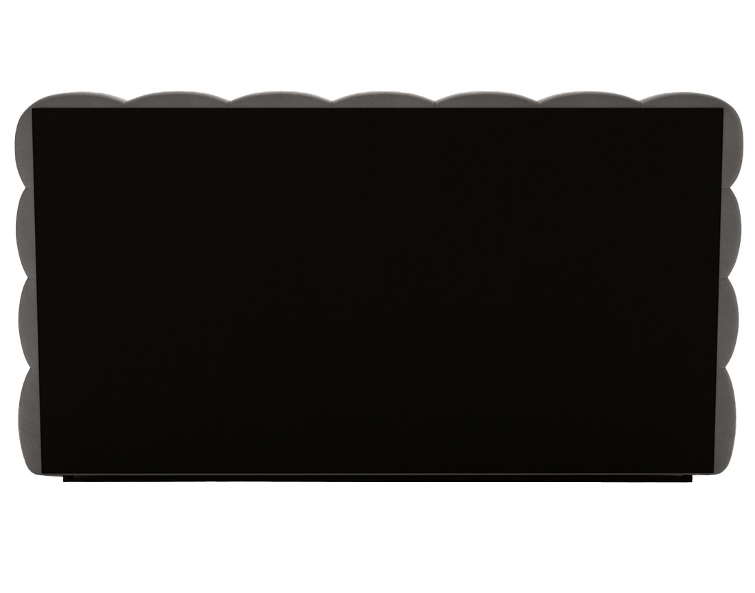 Lit coffre 140x200 cm sommier inclus en velours Darling