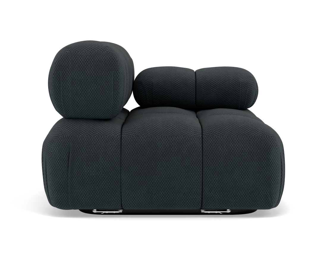 Module d'assise droit en velours texturé Ruby Module d'assise droit en velours texturé Ruby