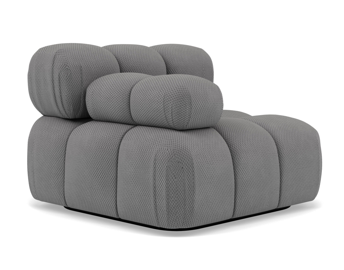 Module d'assise gauche en velours texturé Ruby Module d'assise gauche en velours texturé Ruby