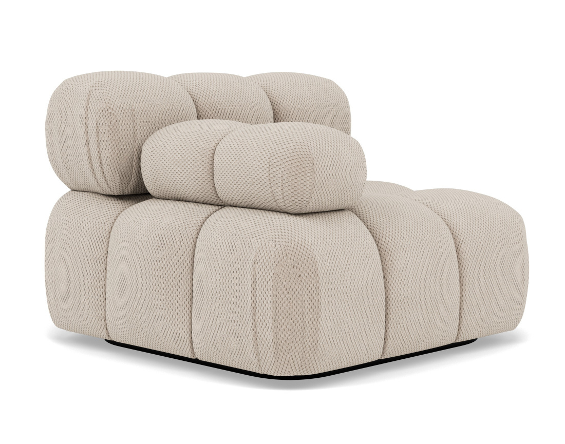 Module d'assise gauche en velours texturé Ruby Module d'assise gauche en velours texturé Ruby