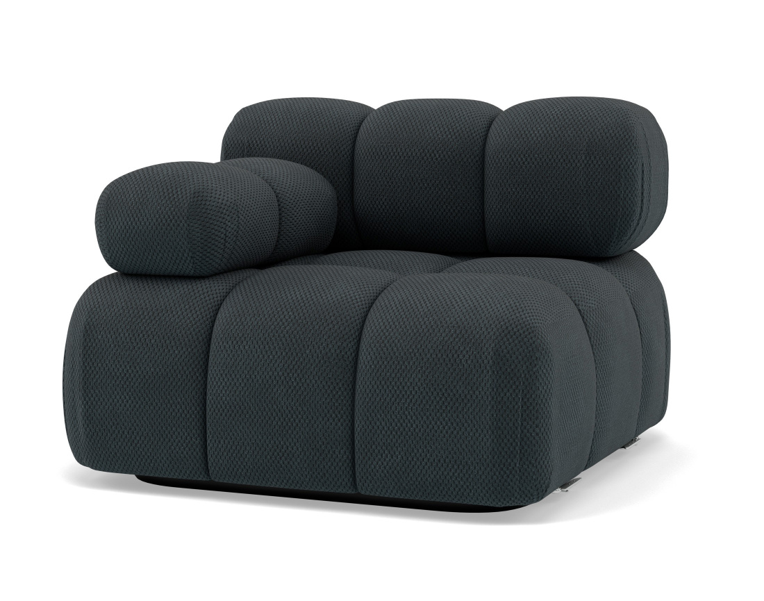 Module d'assise gauche en velours texturé Ruby Module d'assise gauche en velours texturé Ruby