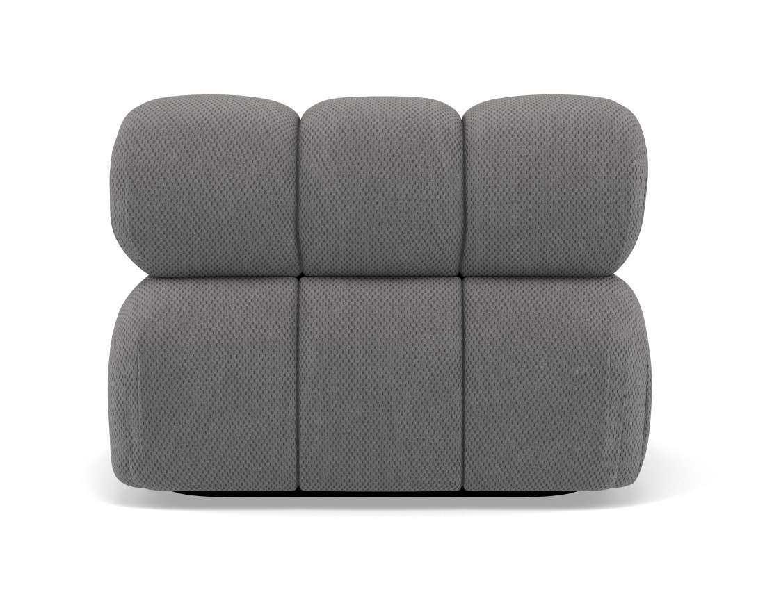 Module d'assise gauche en velours texturé Ruby Module d'assise gauche en velours texturé Ruby