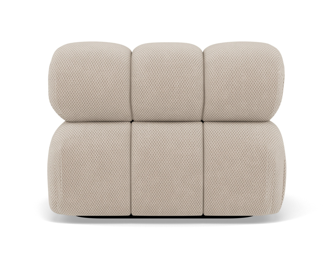 Module d'assise gauche en velours texturé Ruby Module d'assise gauche en velours texturé Ruby