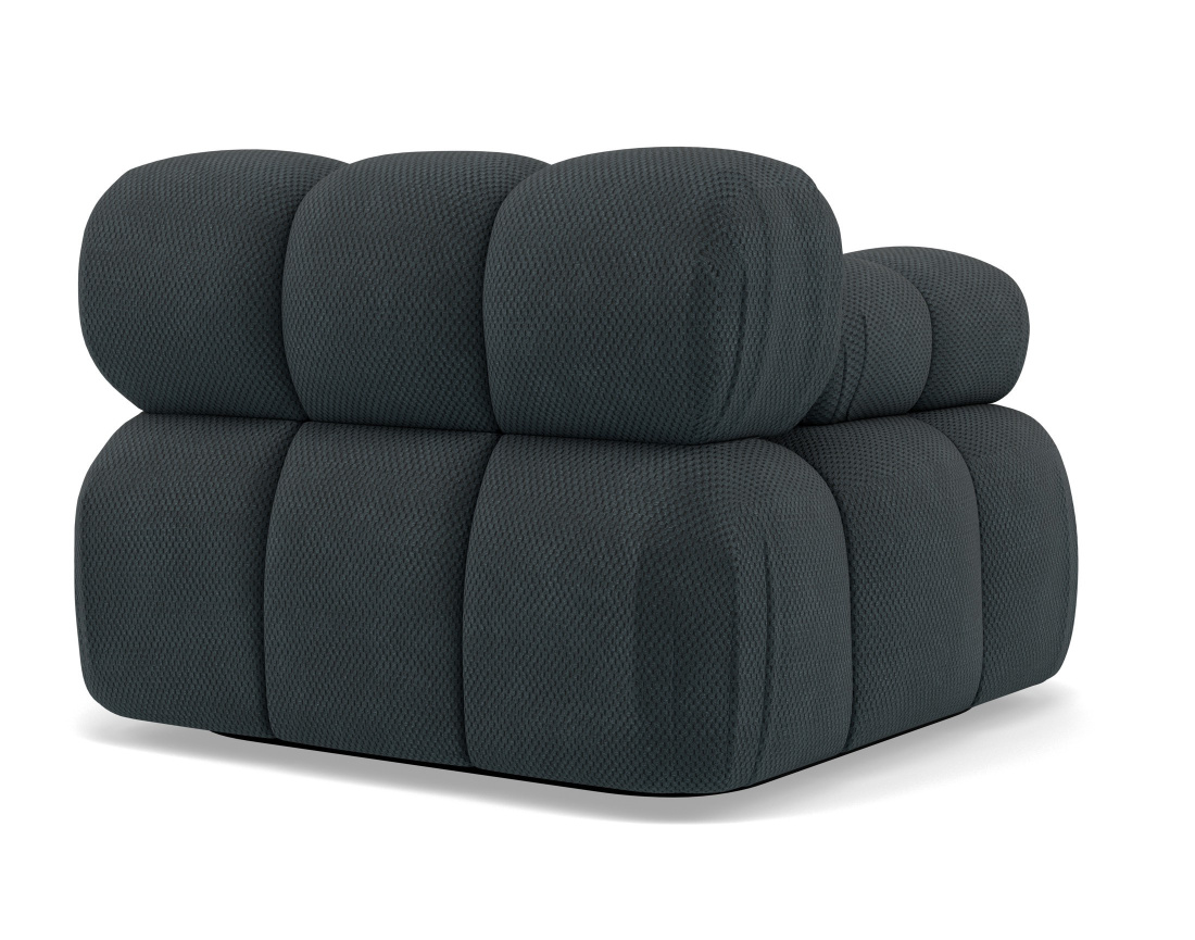 Module d'assise gauche en velours texturé Ruby Module d'assise gauche en velours texturé Ruby