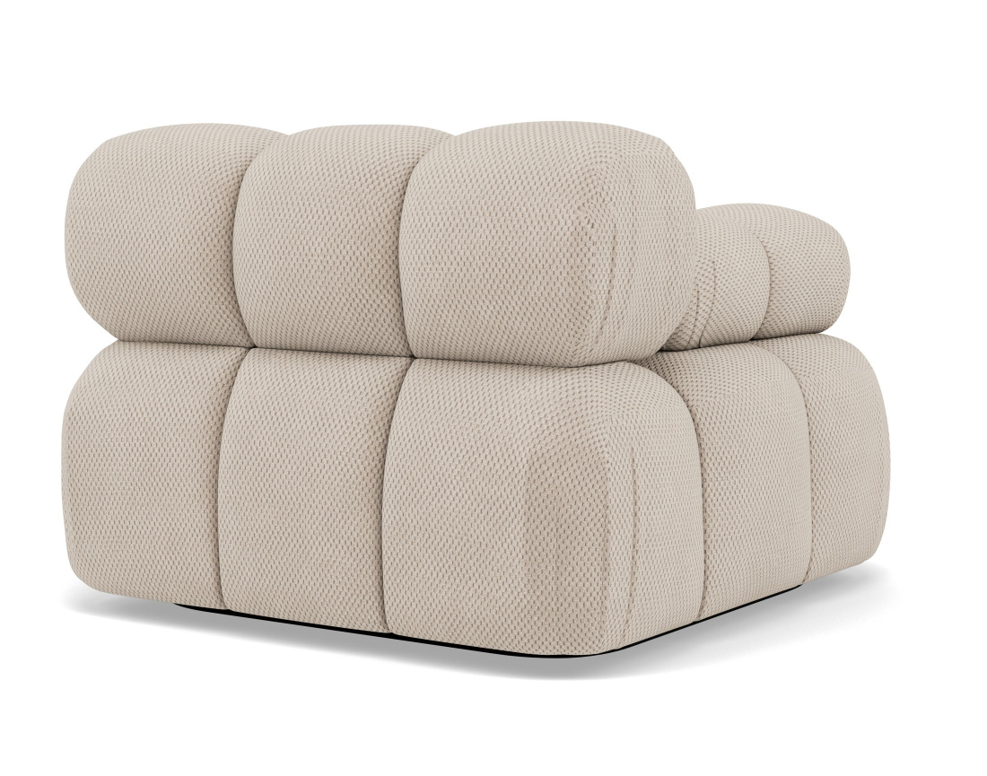 Module d'assise gauche en velours texturé Ruby Module d'assise gauche en velours texturé Ruby