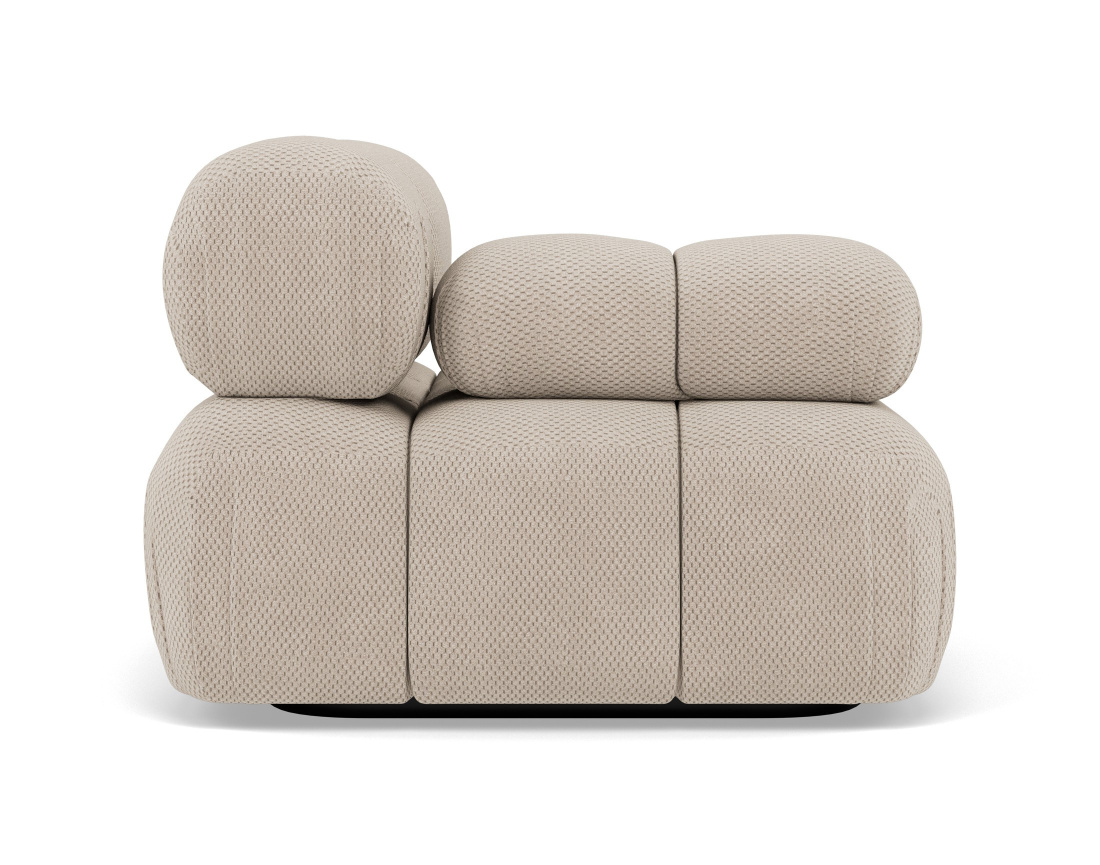 Module d'assise gauche en velours texturé Ruby Module d'assise gauche en velours texturé Ruby