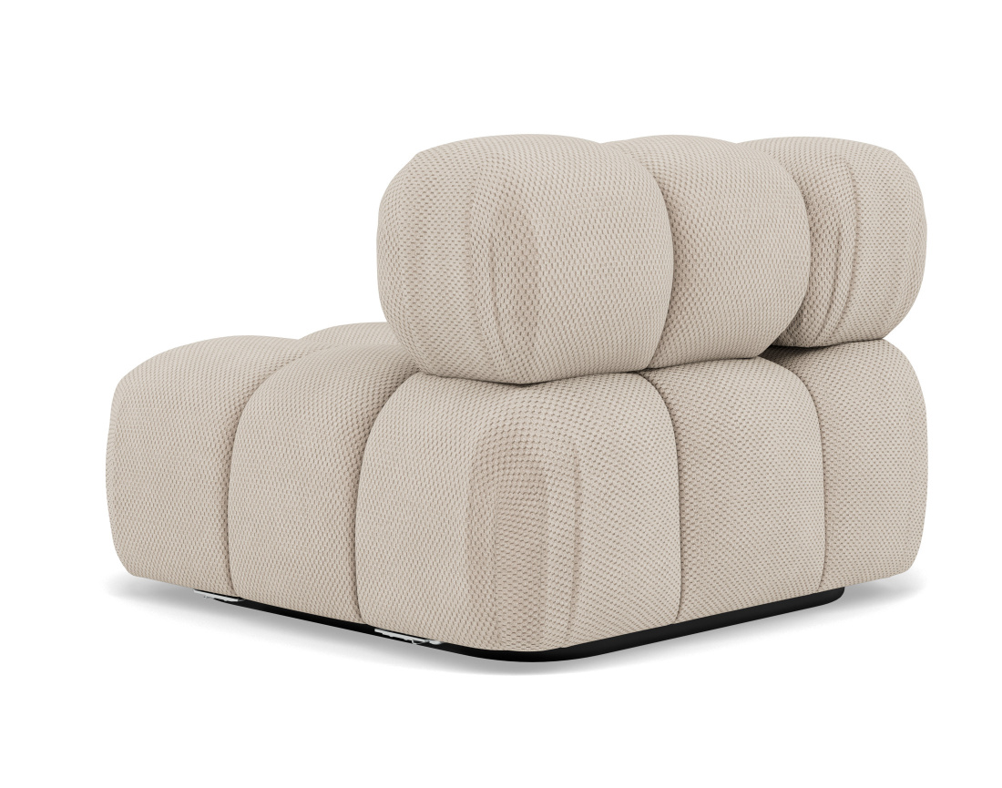 Module d'assise d'angle droit en velours texturé Ruby Module d'assise d'angle droit en velours texturé Ruby