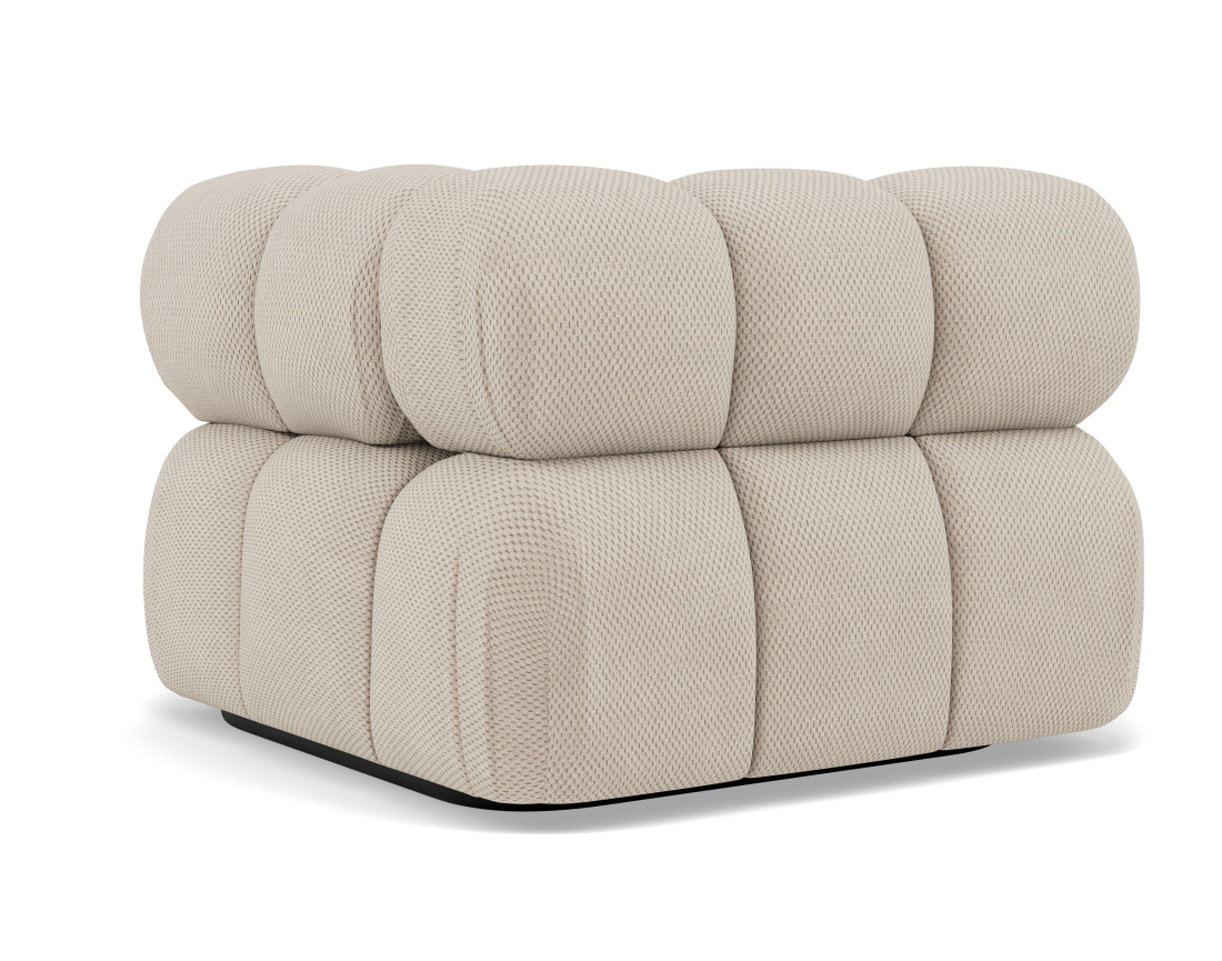 Module d'assise d'angle droit en velours texturé Ruby Module d'assise d'angle droit en velours texturé Ruby