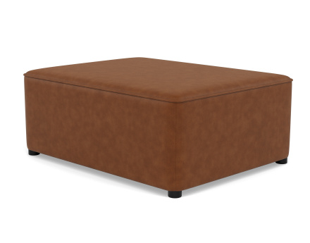 Pouf en simili Topaze