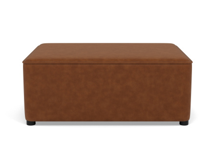 Pouf en simili Topaze