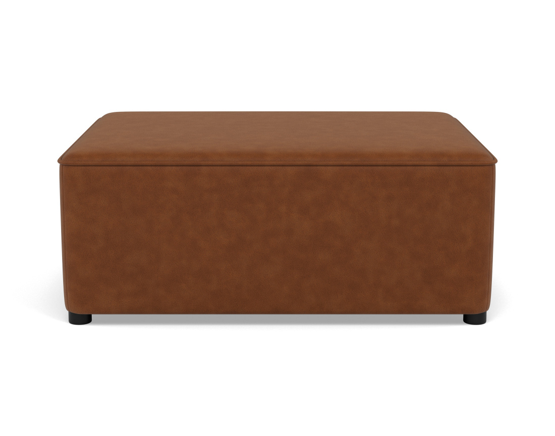 Pouf en simili Topaze