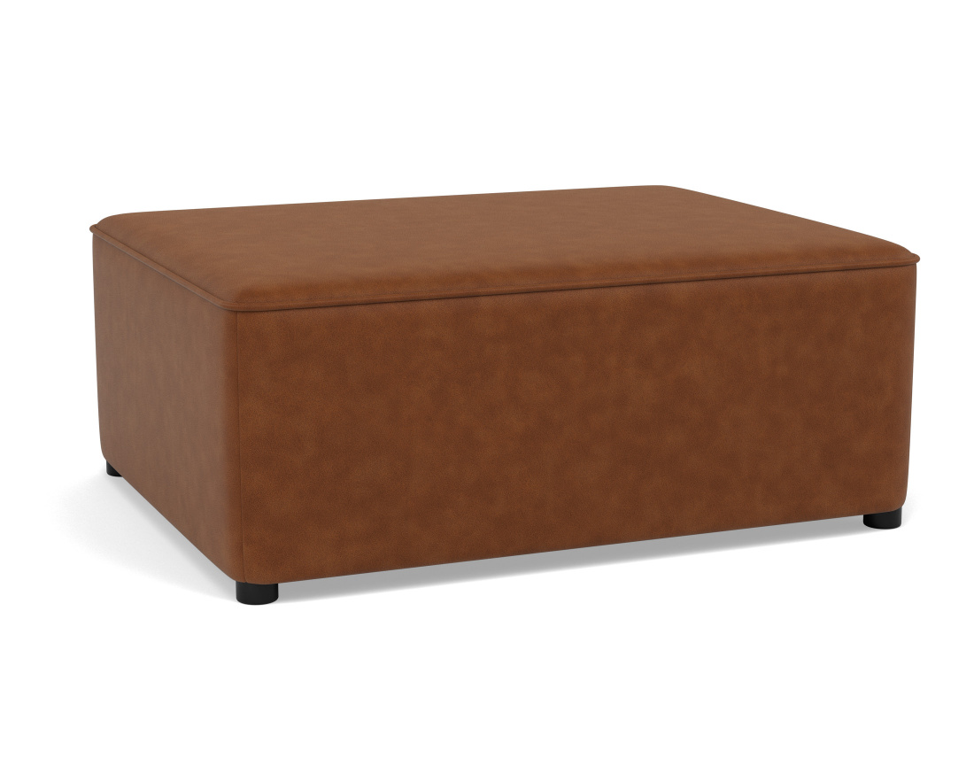 Pouf en simili Topaze