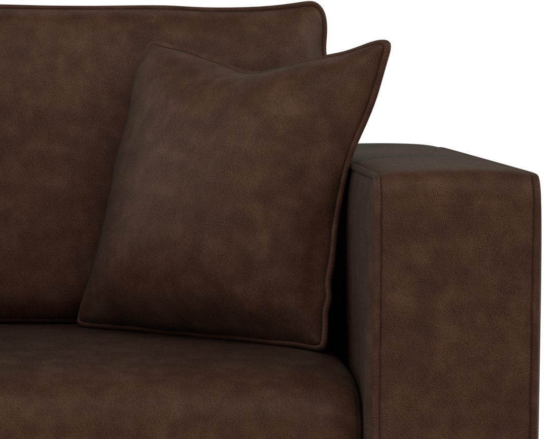 Fauteuil en simili Topaze