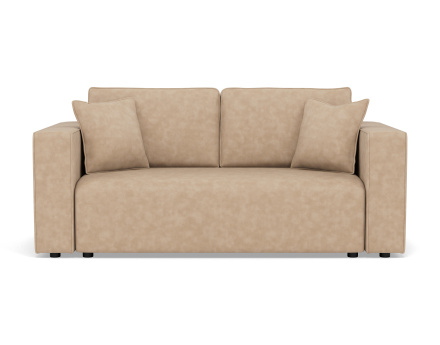 Canapé droit 2 places en simili Topaze