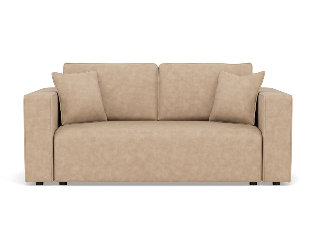 Canapé droit 2 places en simili Topaze Canapé droit 2 places en simili Topaze