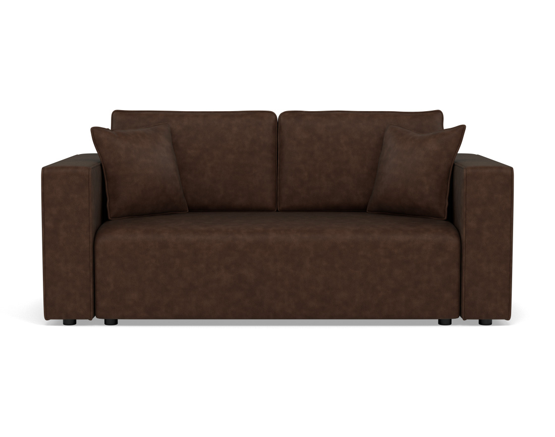 Canapé droit 2 places en simili Topaze