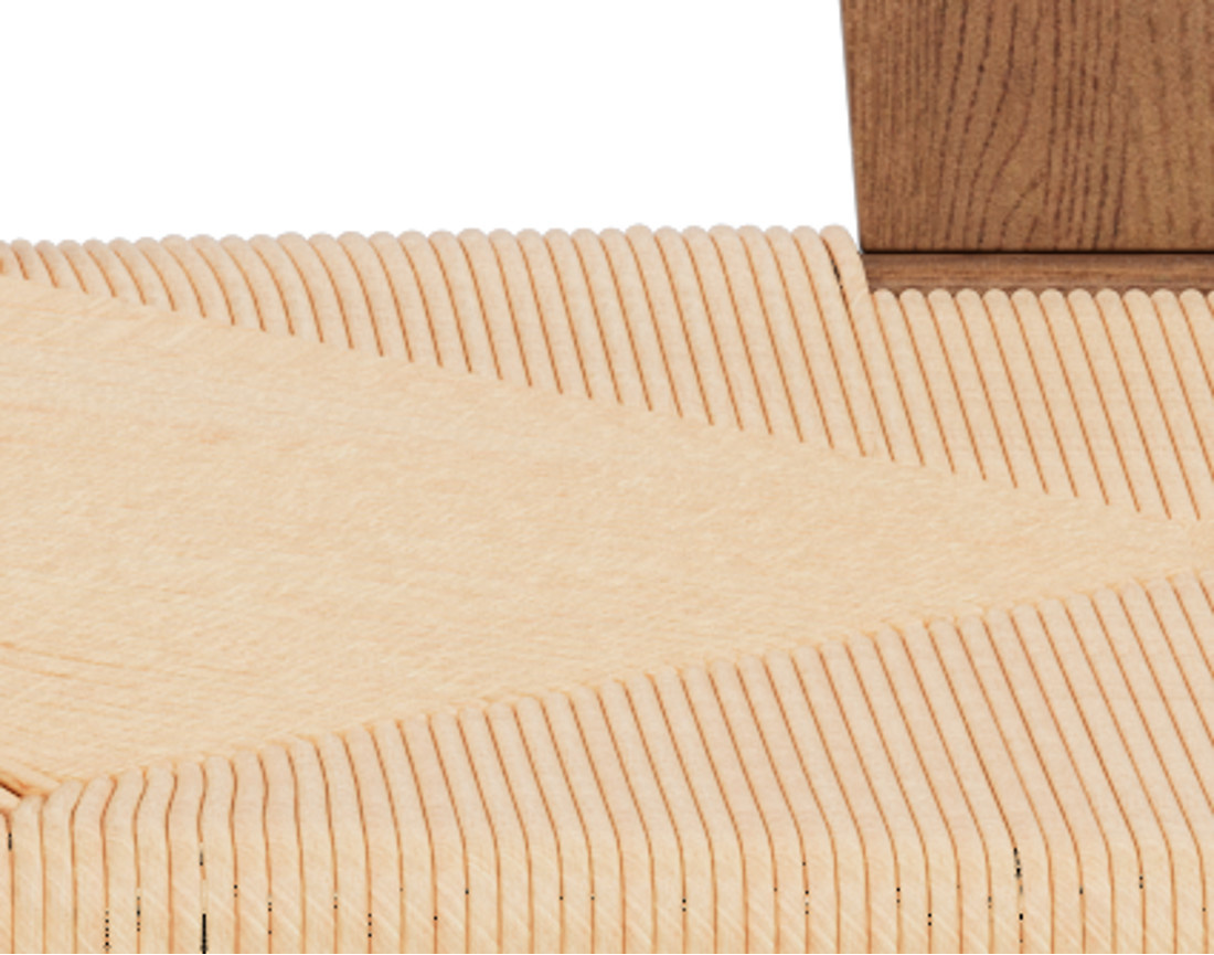Lot de 2 chaises en bois Bergen