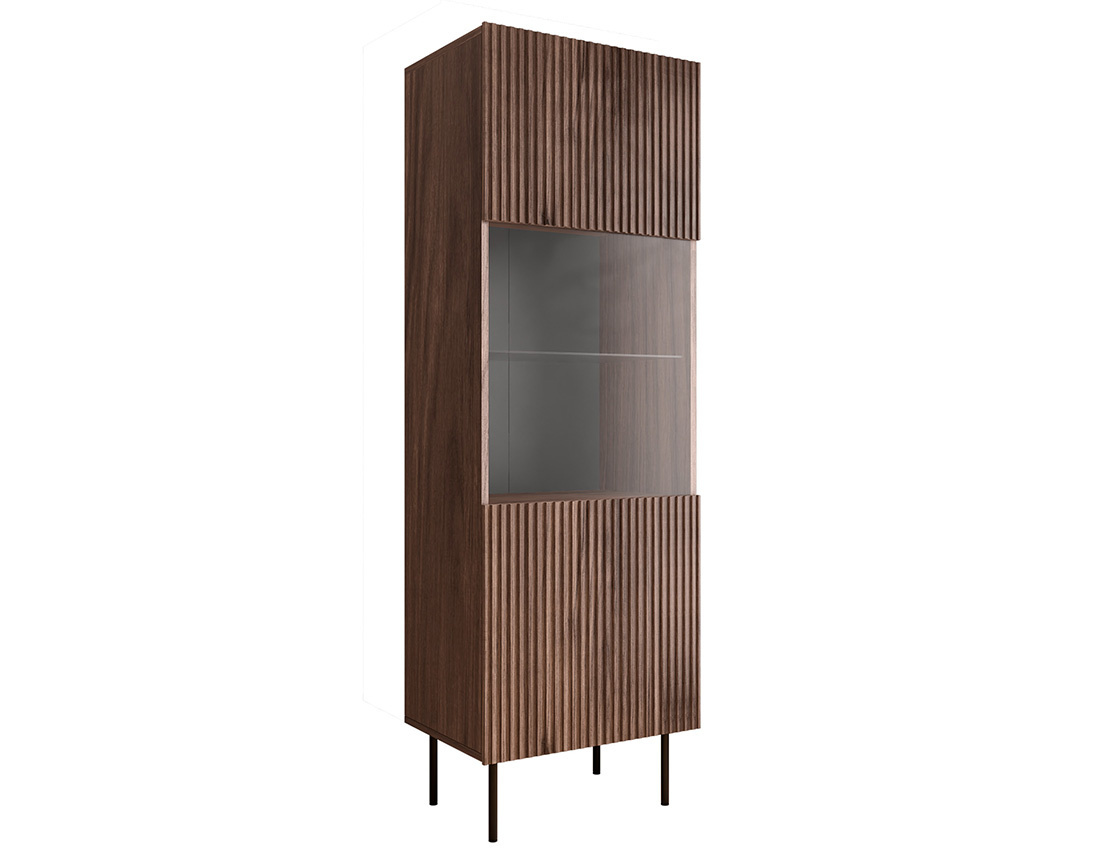 Vitrine bois 183 cm Franco
