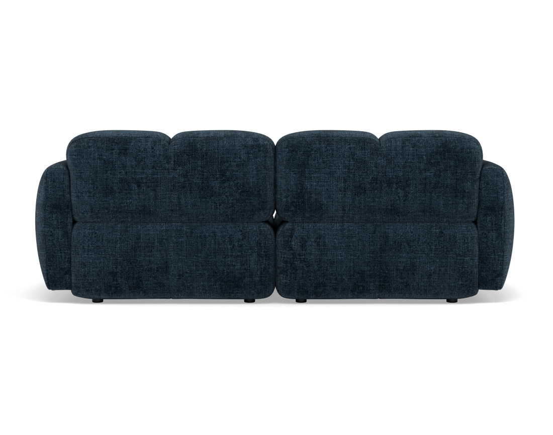 Canapé modulable 2 places en velours texturé Grace