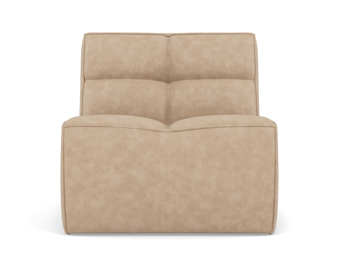 Module d'assise sans accoudoir en simili Alya Module d'assise sans accoudoir en simili Alya