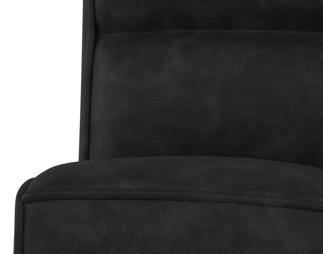 Module d'assise sans accoudoir en simili Alya