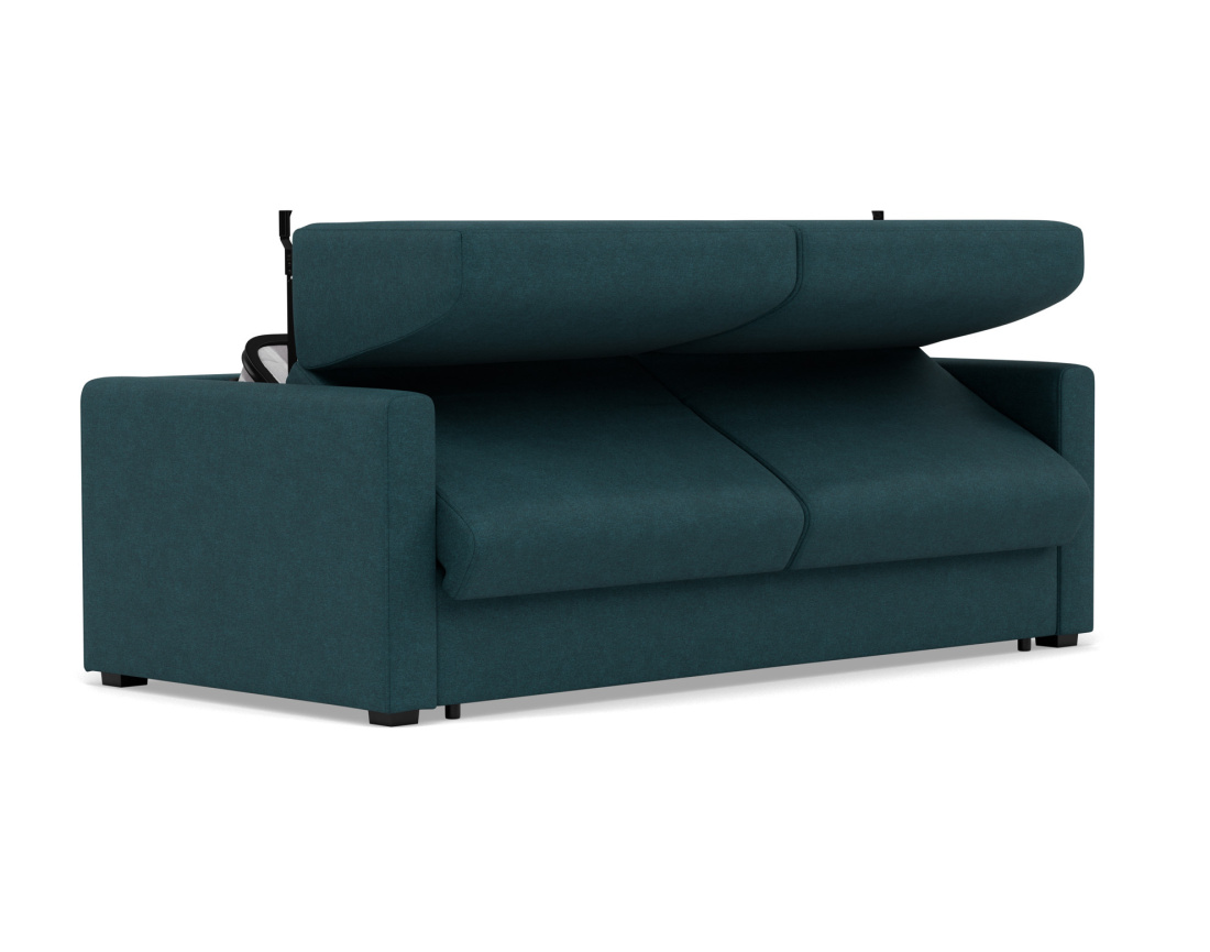 Canapé 3 places convertible express quotidien en tissu Julia