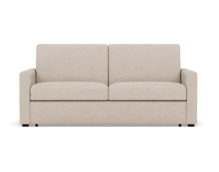 Canapé 3 places convertible express quotidien en tissu Julia