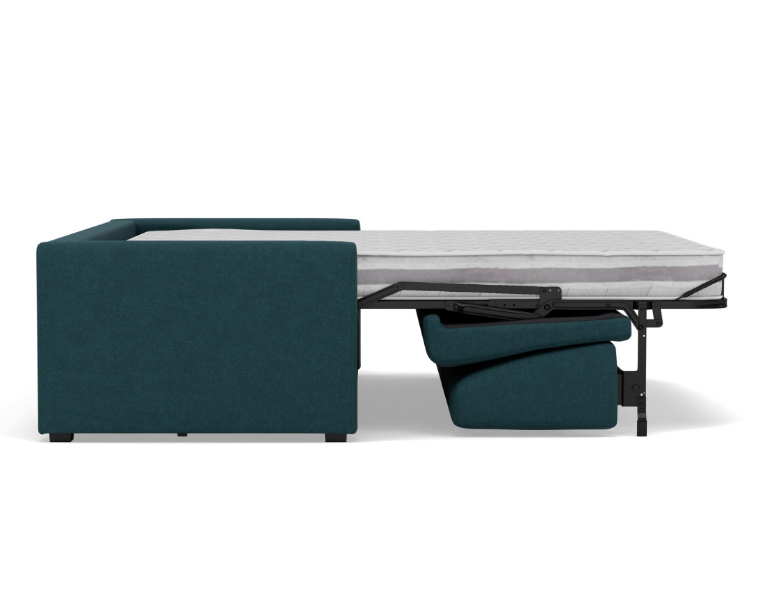 Canapé 3 places convertible express quotidien en tissu Julia