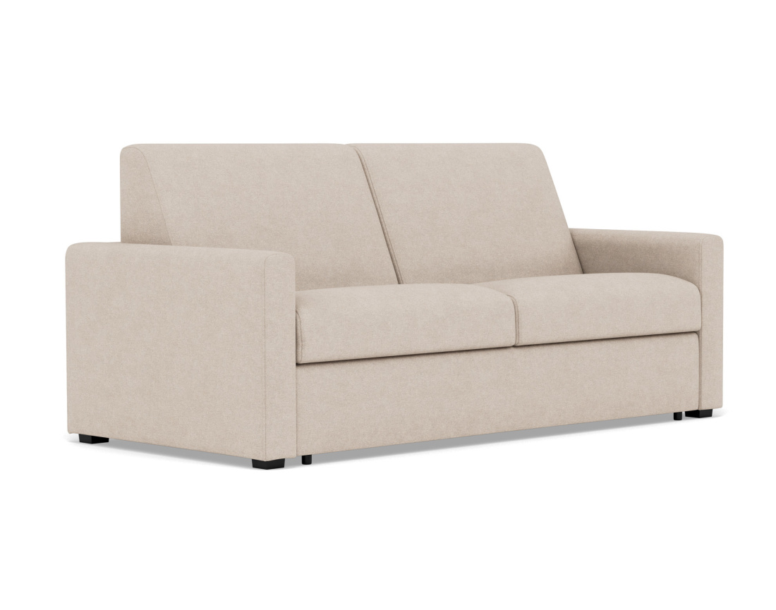 Canapé 3 places convertible express quotidien en tissu Julia